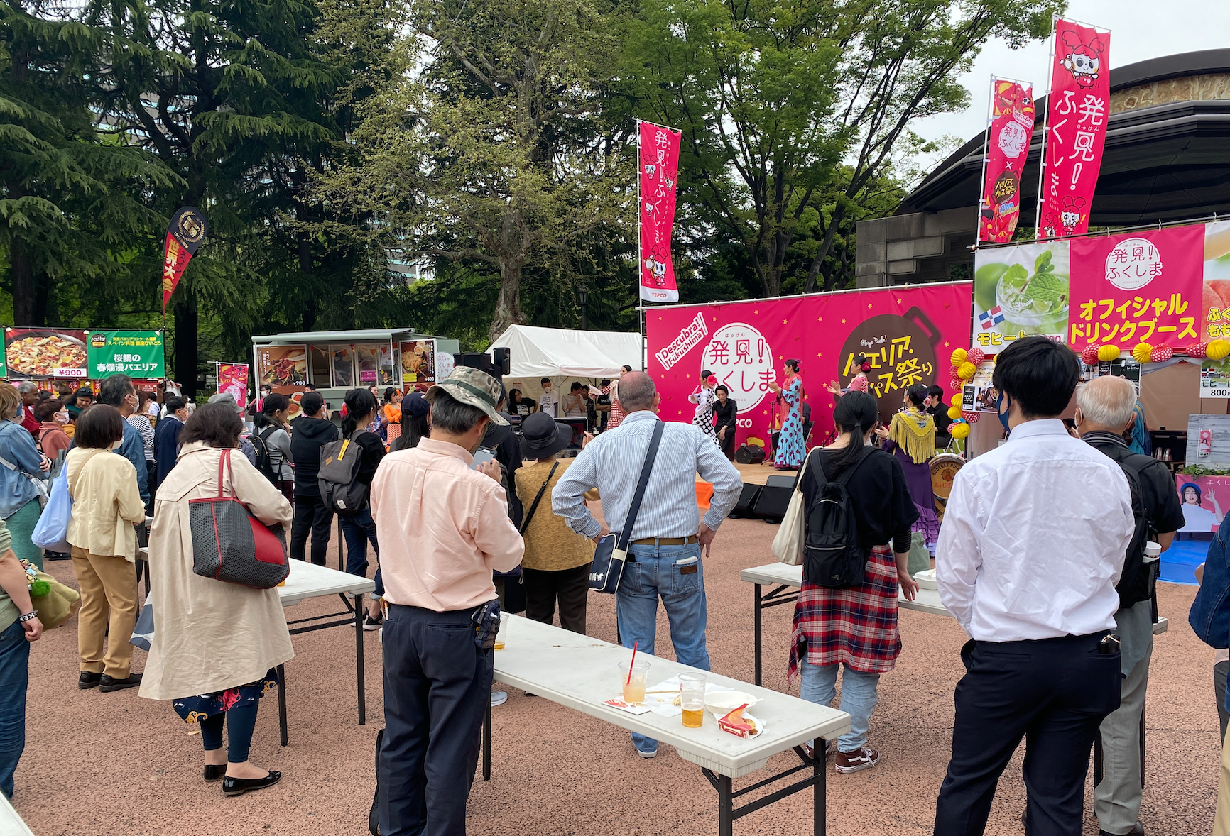 パエリア・タパス祭りでGOYAオリーブオイルを味わう